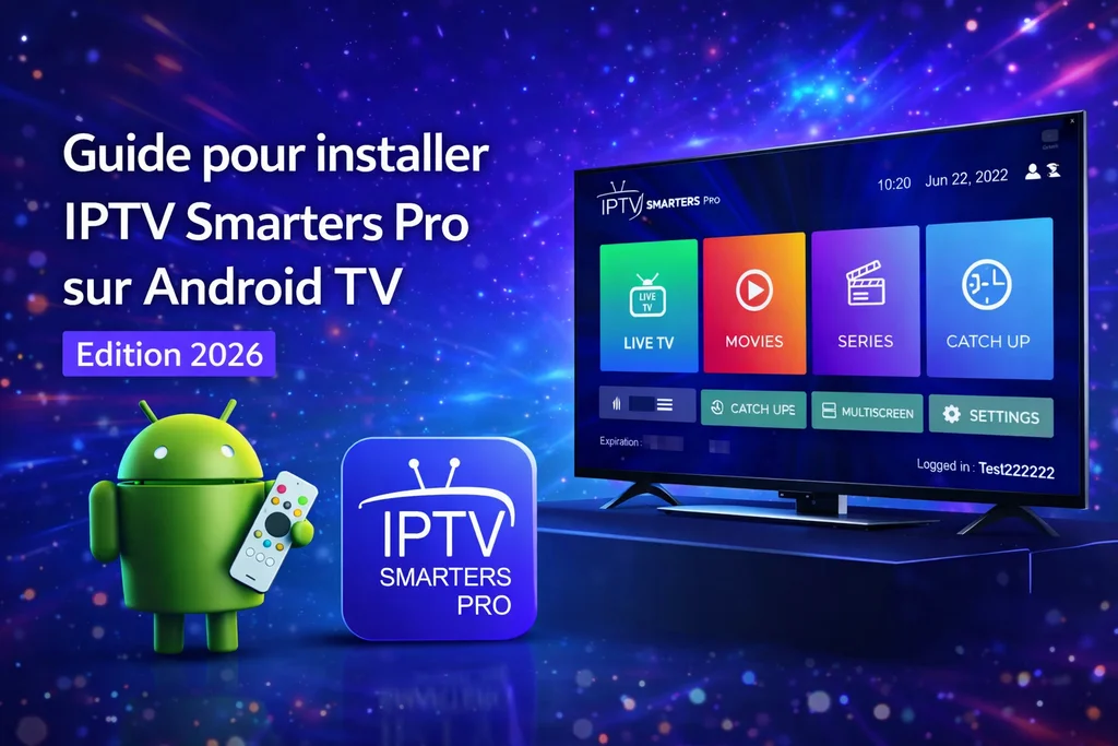 Guide pour installer IPTV Smarters Pro sur Android TV