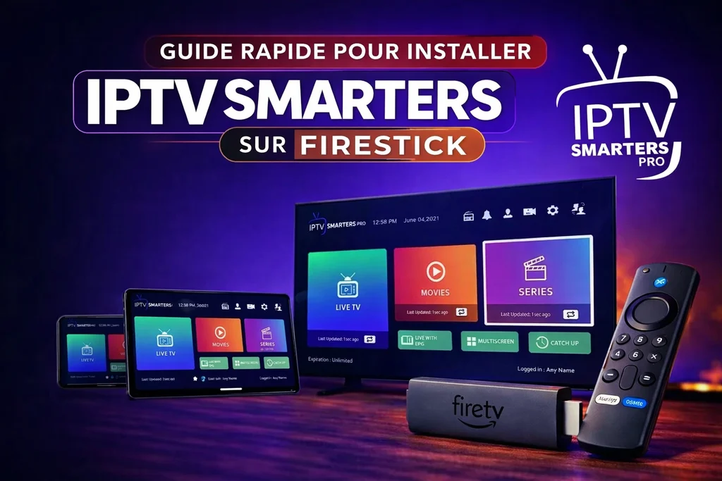 Guide pour installer IPTV Smarters Pro sur Firestick